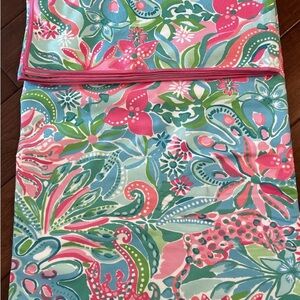 Lilly Pulitzer Colorful tropical Floral Beach Towel oversized